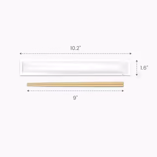 Premium Chopstick with Premium Paper Wrapping Size