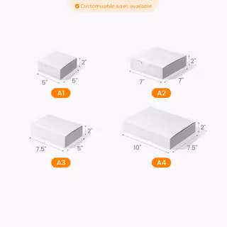 Paper Tuck Top To-Go Box Size