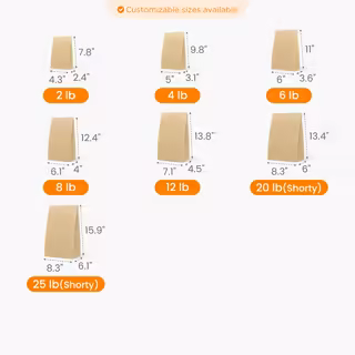 Kraft Paper Bag Size