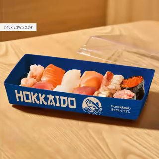 Paper Food Tray with Custom Design