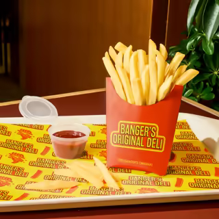 Red Custom French Fry Box Wholesale with Fries