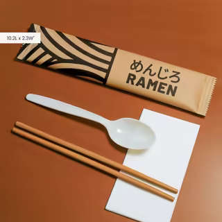 Custom Printed Chopsticks and Spoon