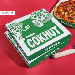 Bulk Pizza Box with Brand Logo