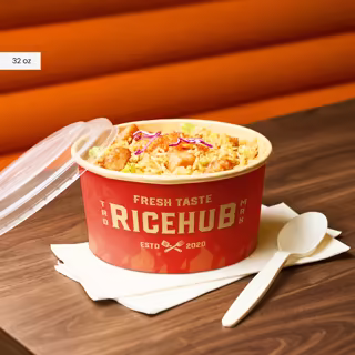 Sturdy 280G Oil Resistant Kraft Bowl To Go