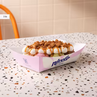 Custom Pink Paper Food Boat Tray With Oil Resistant Coating