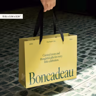 Premium Custom Gift Bag With Logo Wholesale Free Design