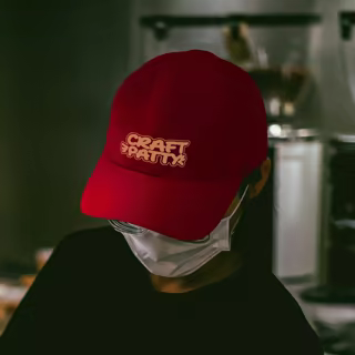 Custom Cotton Hat Red
