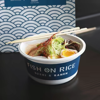 Custom Printed Plastic Bowls for Ramen