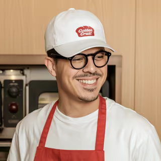 White Staff Cotton Hat