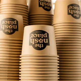 Stackable Brown Paper Bowls