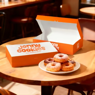 Paper Bakery Box with Logo