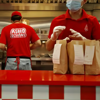 Custom Polo Shirt for Food Packaging
