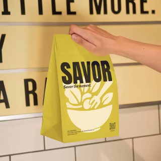 Custom Paper Bag without Handle for Food Packaging