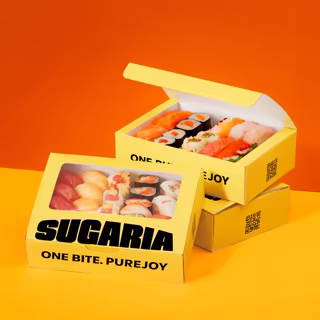 Custom Paper Sushi Box