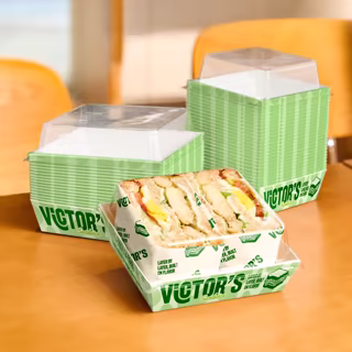 Custom Sandwich Box with Lid