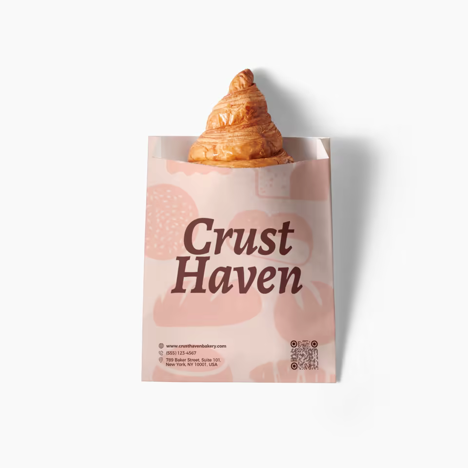 Custom Bread Bag with Free Design