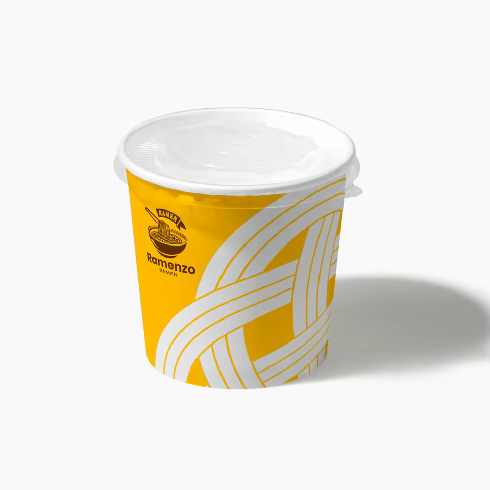 Personalized Paper Bowl