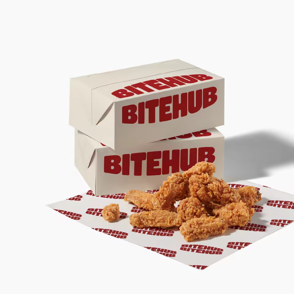 Custom Paper Chicken Box with Vent Holes