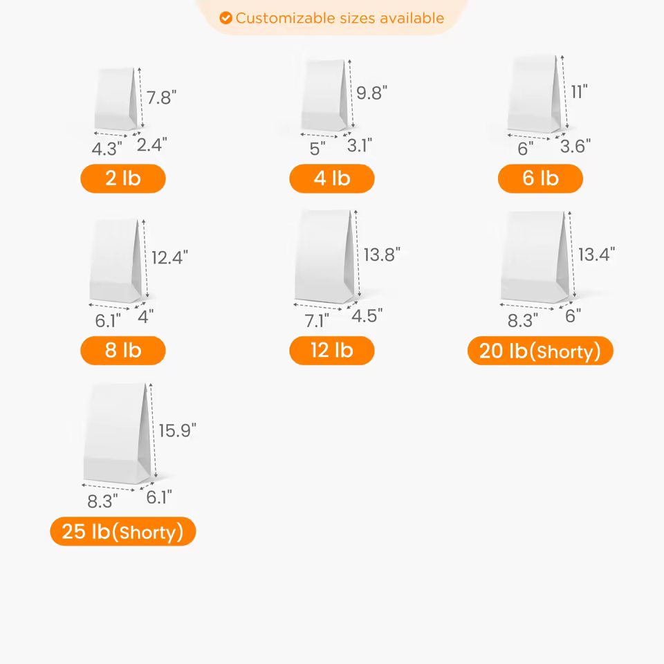 Premium Paper Bag Wholesale Size