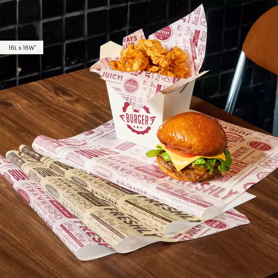 Fast Food Deli Paper with Free Design