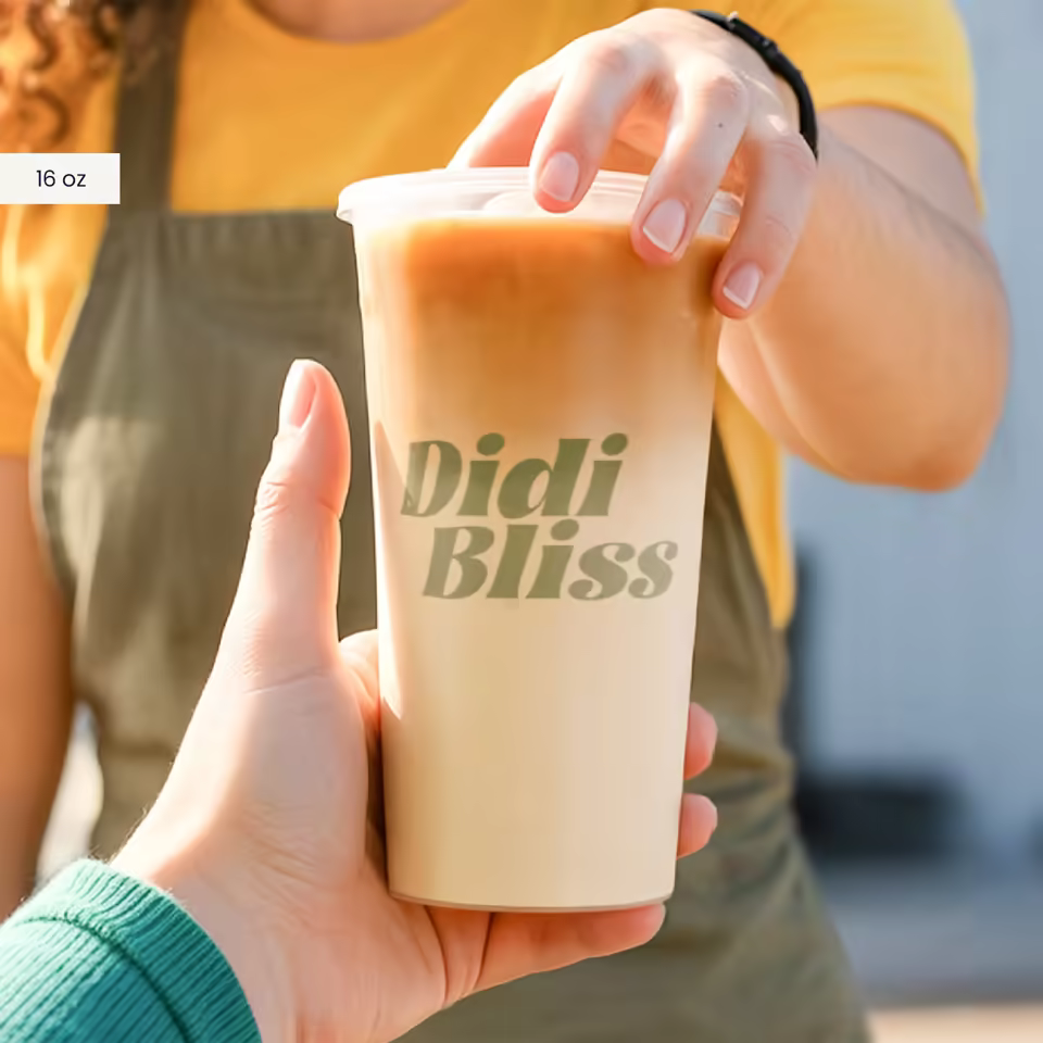 Eye-Catching Ultra Clear Boba Cup