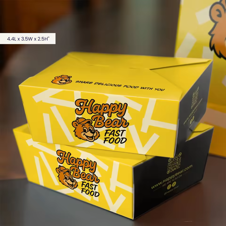 Custom Food Packaging Boxes with Logo
