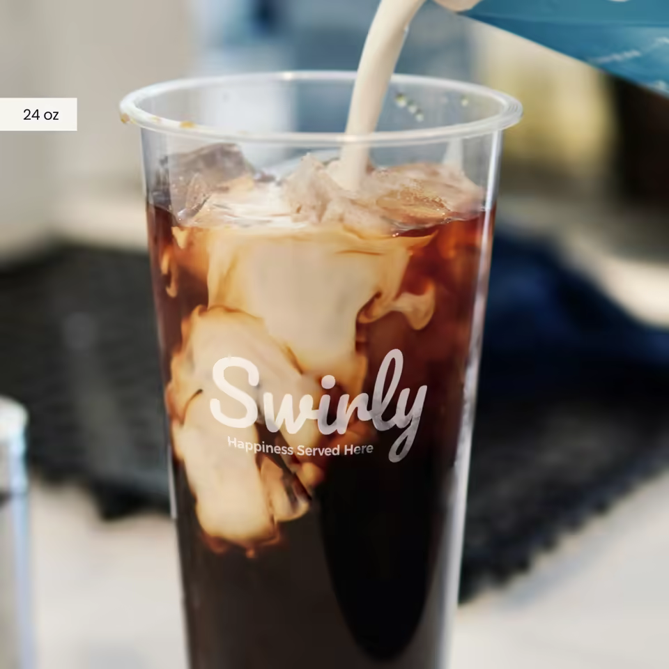 Plastic Milk Tea Cup