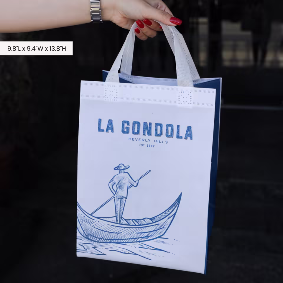 Durable Tear-Resistant Branded Reusable To-Go Bag