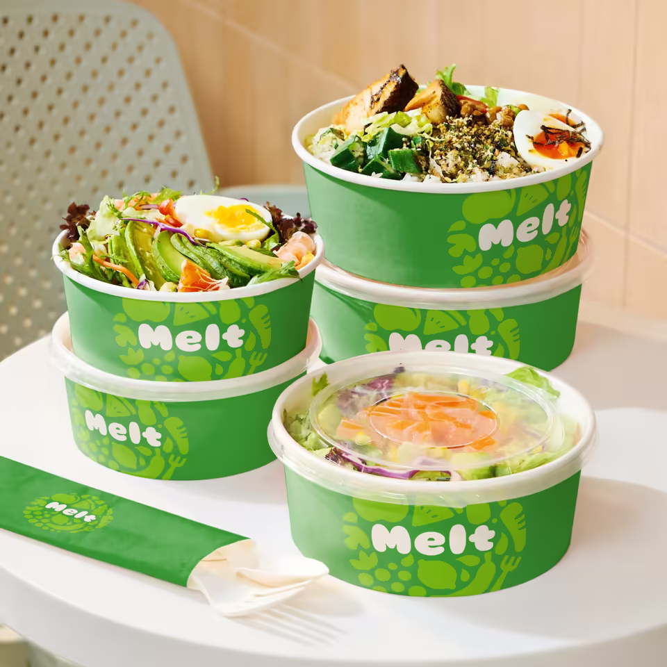 Wholesale Rice Bowl Containers with Free Design