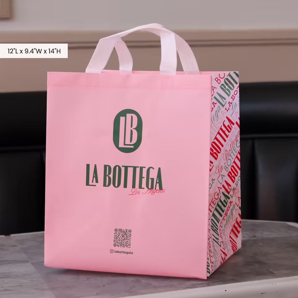 Custom Reusable To-Go Bag Wholesale