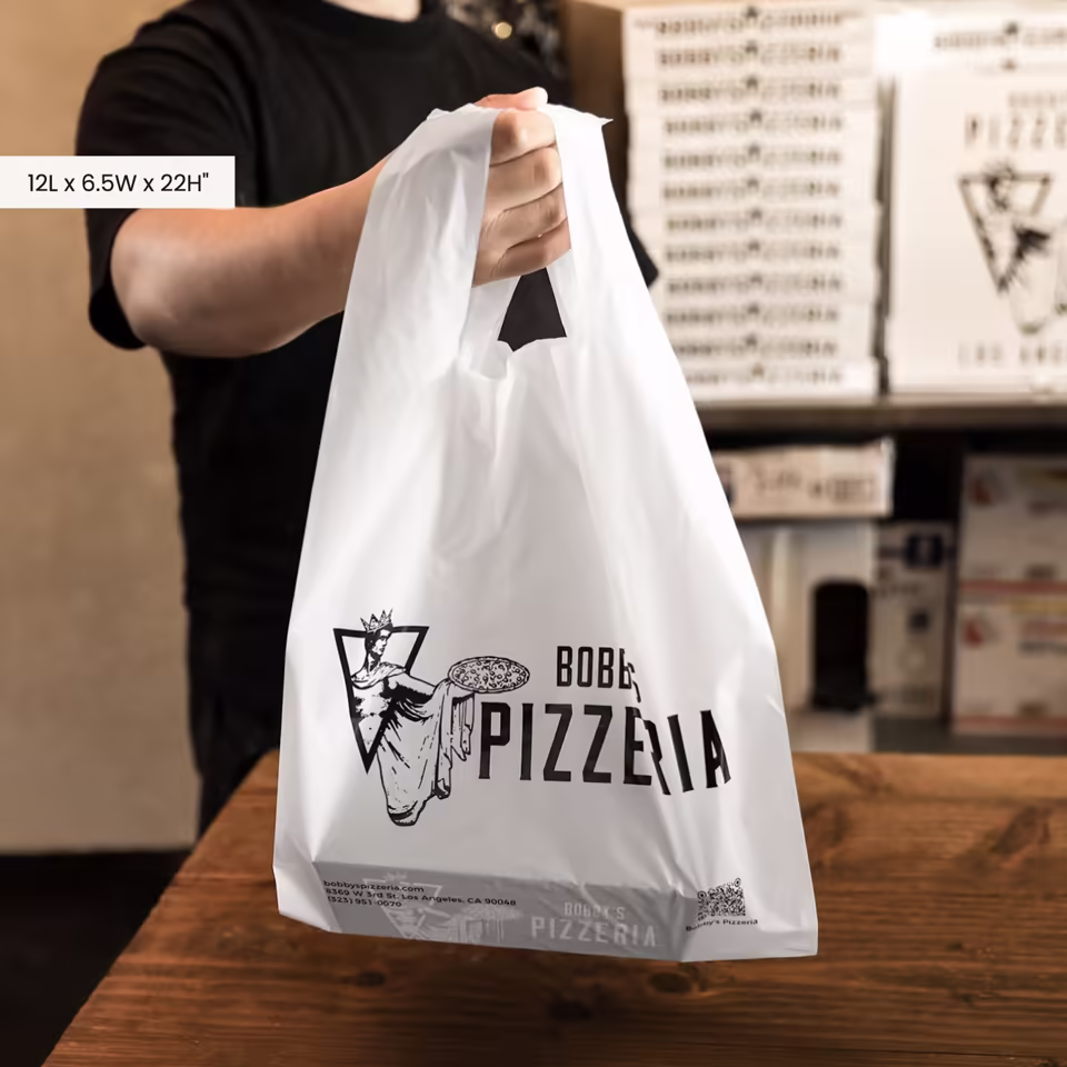 Wholesale Personalized T-Shirt Handle Bag Free Design Free Storage