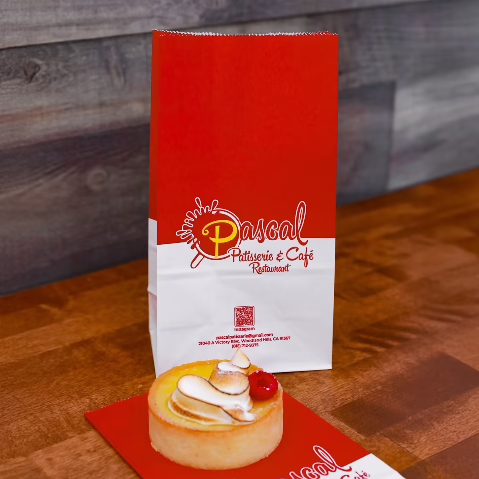 Personalised Food Bags for Desserts