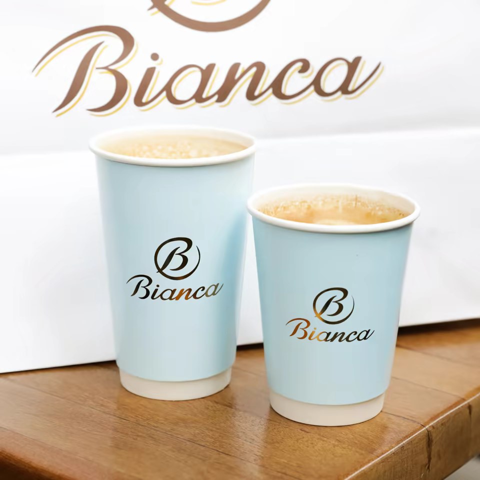 Heat-Resistant Double-Wall Coffee Cup