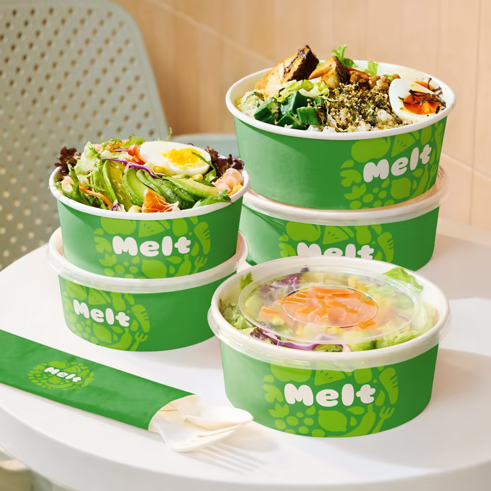 Wholesale Rice Bowl Containers with Free Design