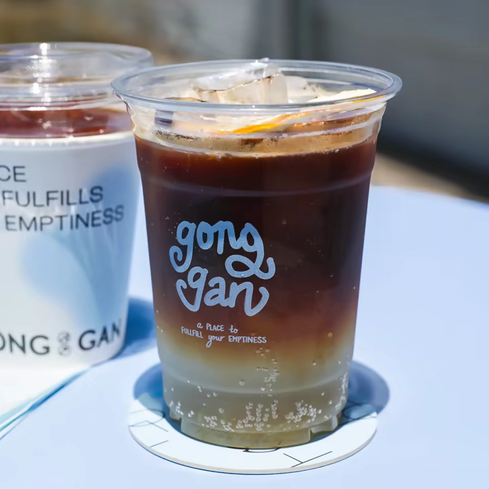 Eco PET Plastic Cup with Lid