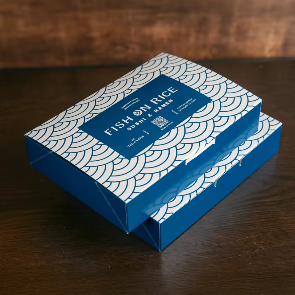 Custom Printed Sushi & Bento Boxes