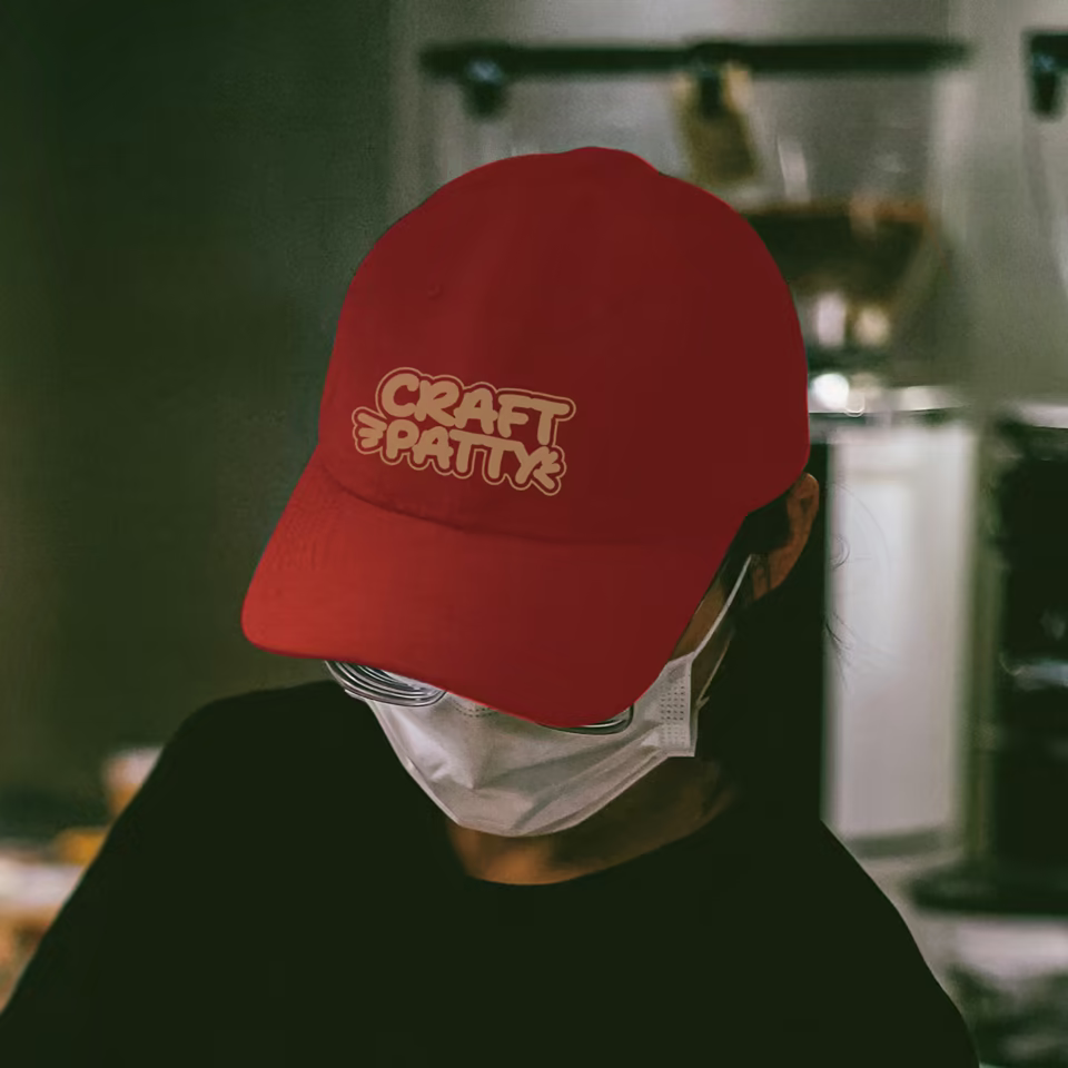 Custom Cotton Hat Red
