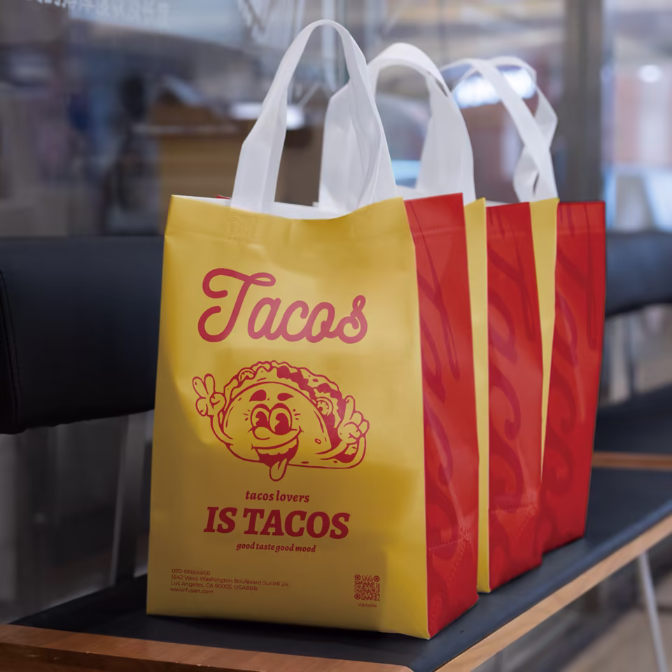 6 - Custom Reusable To-Go Bag