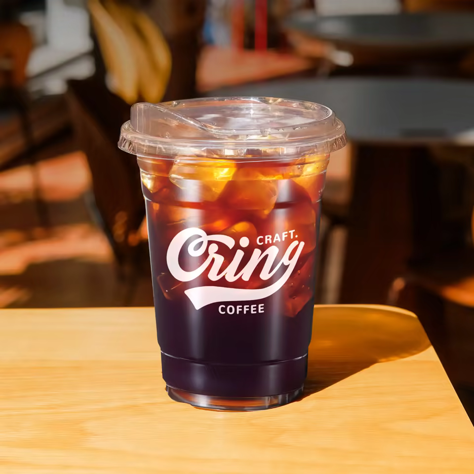 Clear Plastic Cup for Iced Drinks