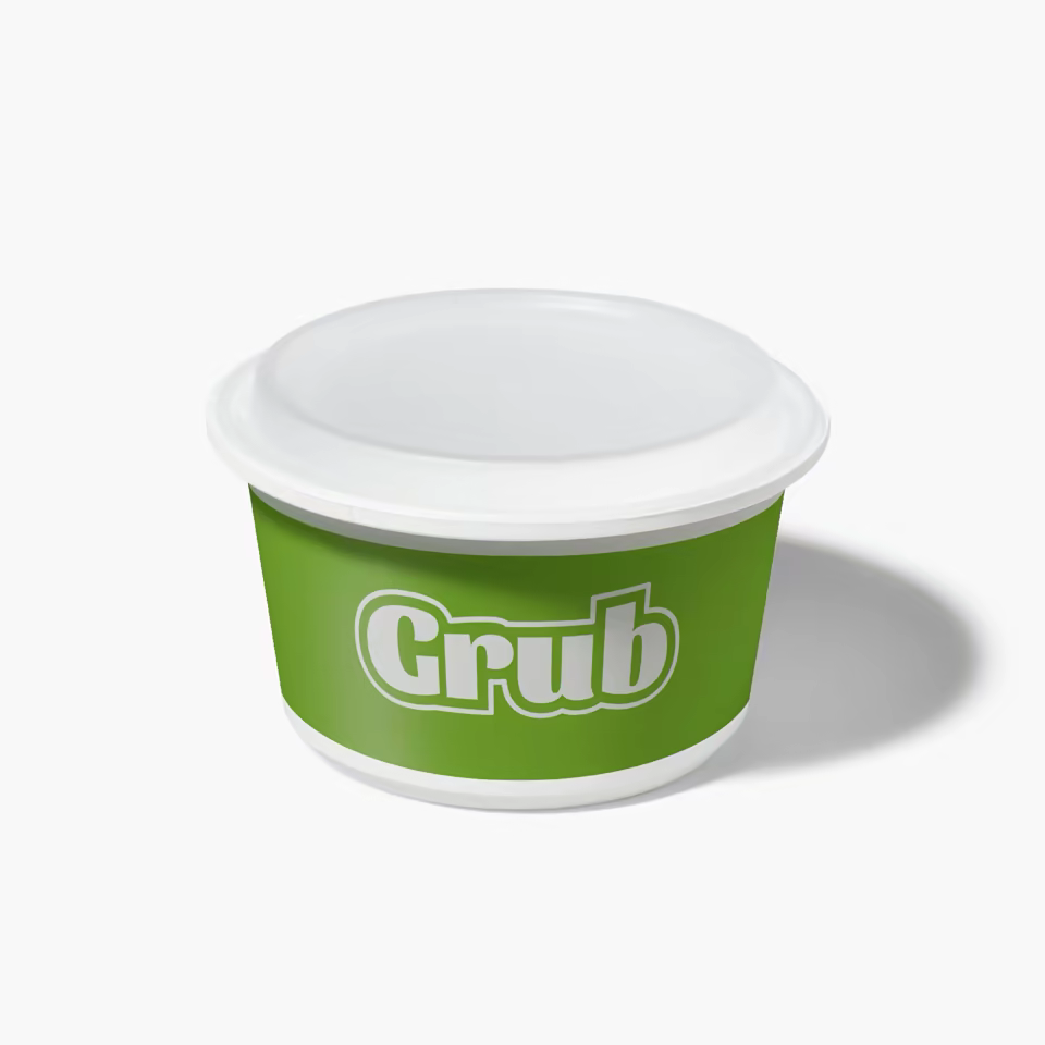 Custom Plastic Soup Bowl with Lid