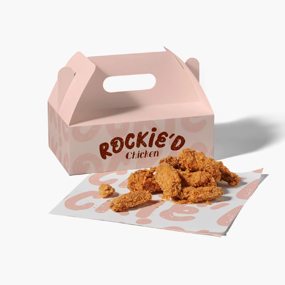 Custom Gable Box for Chicken