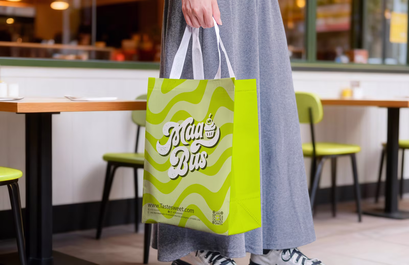 Wholesale Custom Reusable Takeout Bag