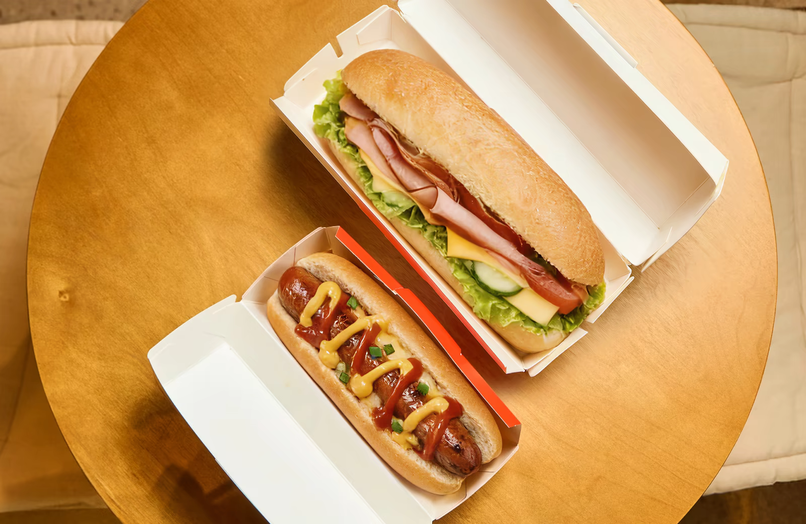 Hot Dog Boxes for Classics & Footlongs