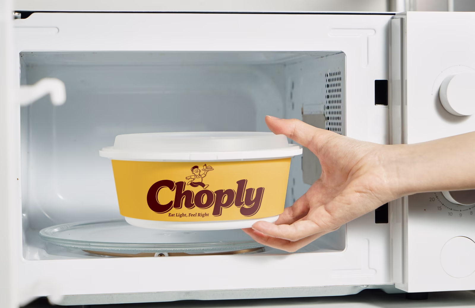 Microwave-Safe Plastic Bowl