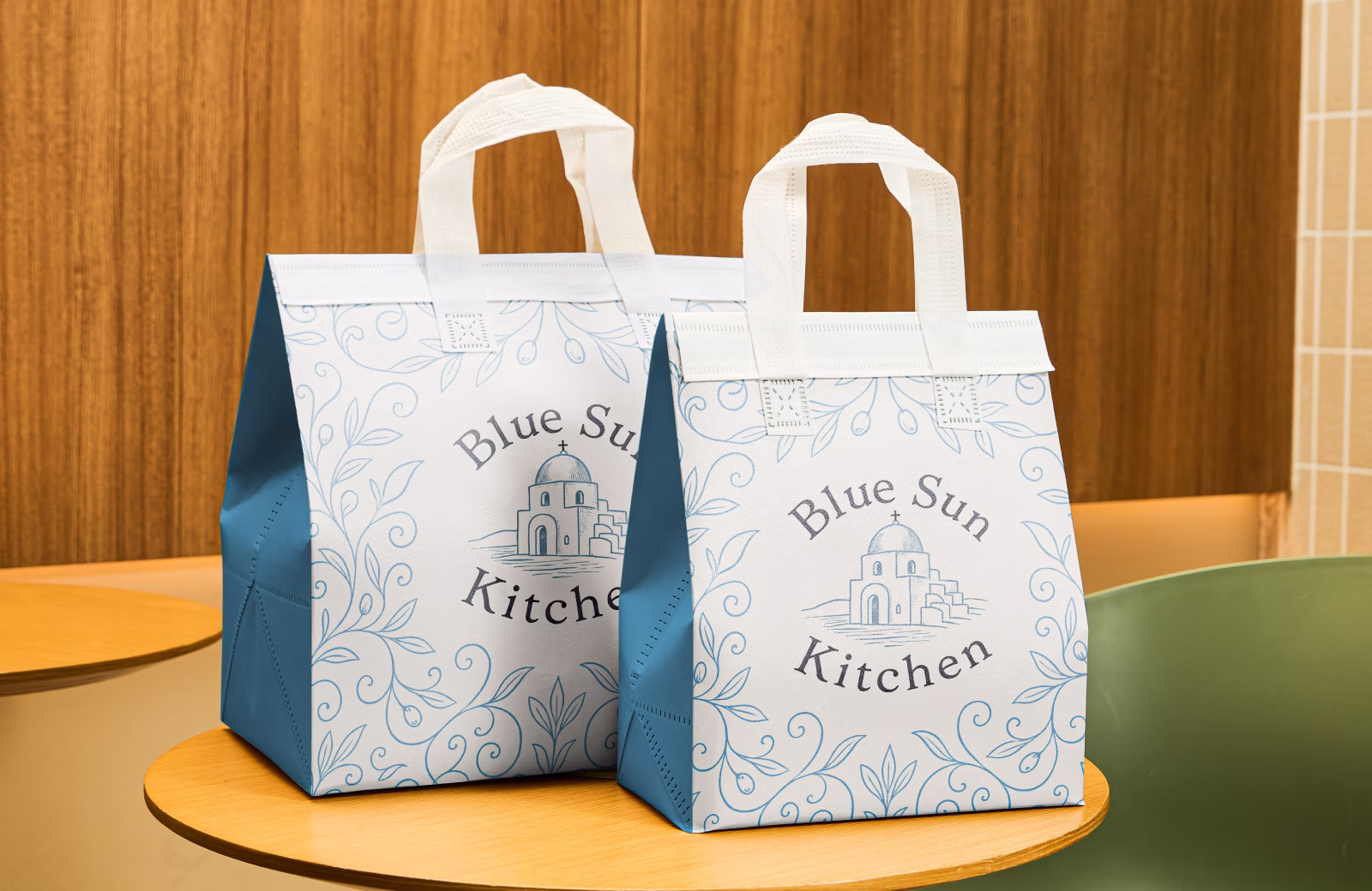 Custom Reusable Insulated Bag for Branding
