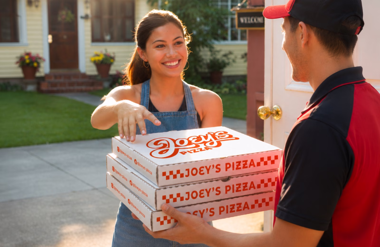 Tough Corrugated Pizza Box