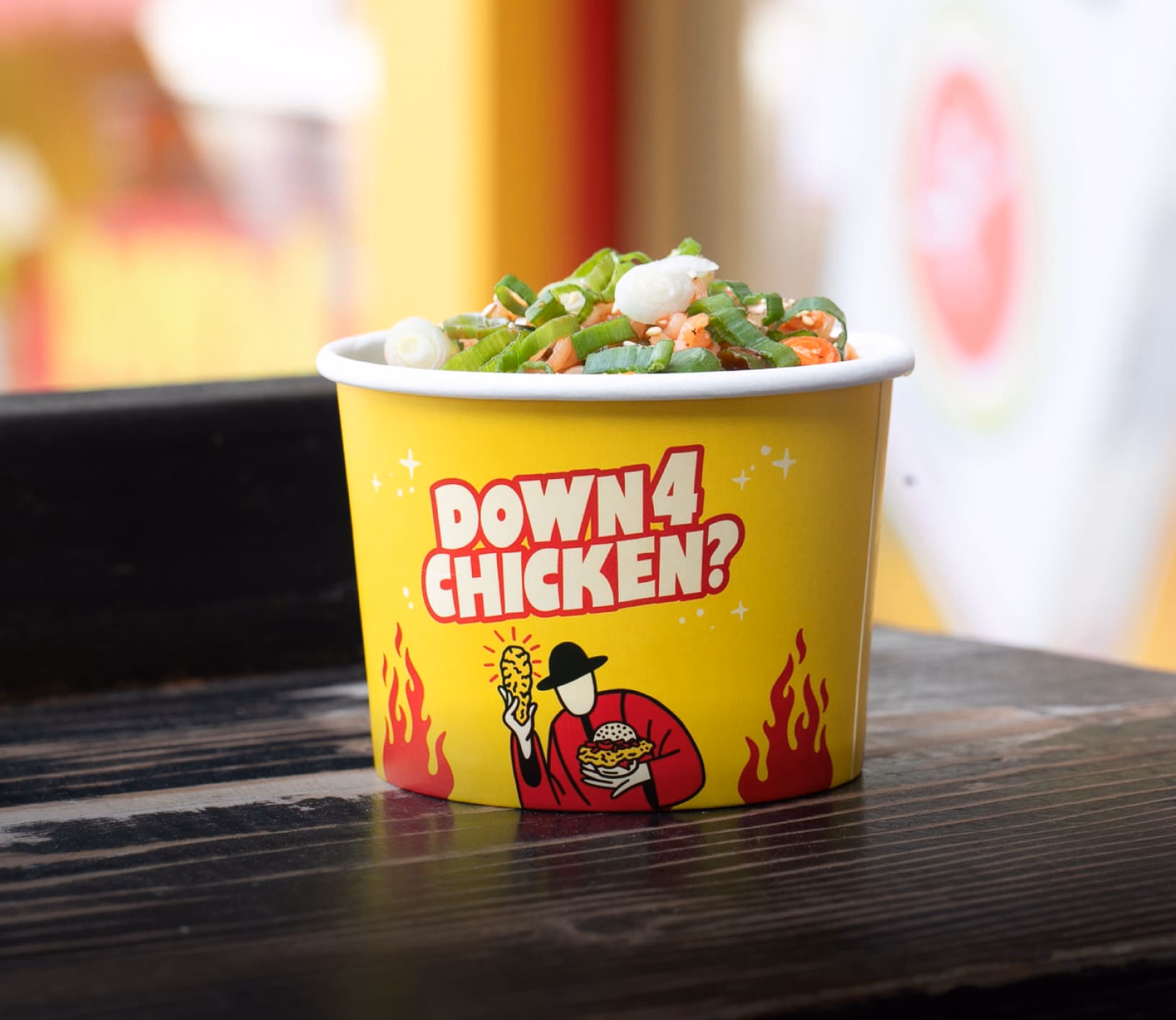 Custom Printed Food Bowl