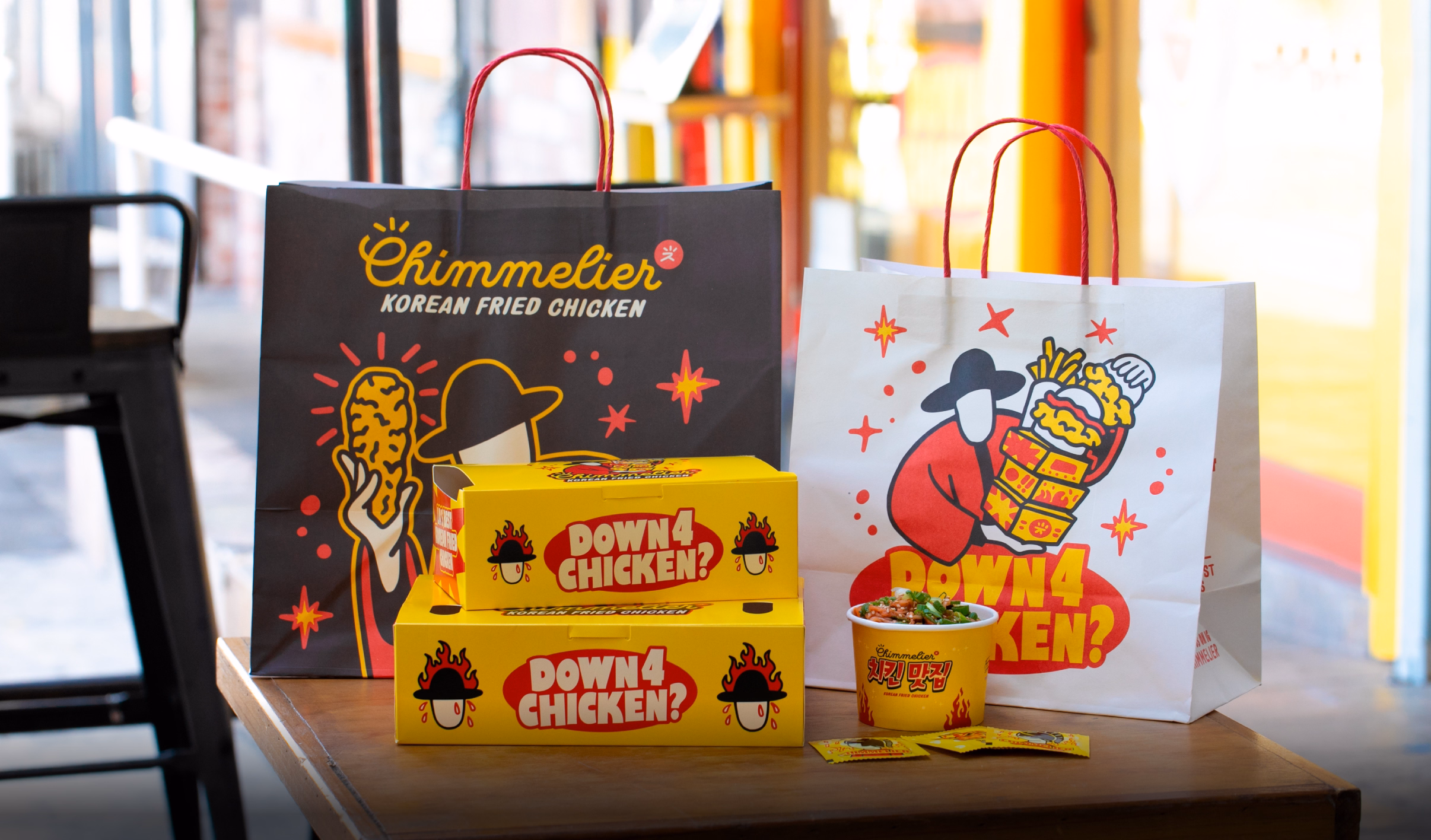 Custom Branded Packaging for Fried Chicken