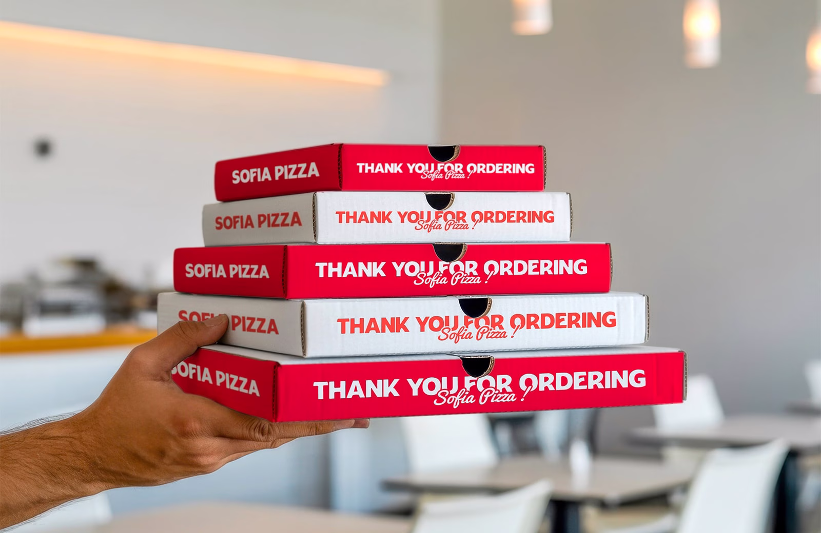 Pizza Boxes in Various Sizes